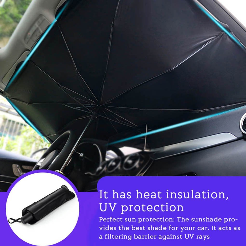 Car Windshield Umbrella Sunshade Foldable Front Window Cover